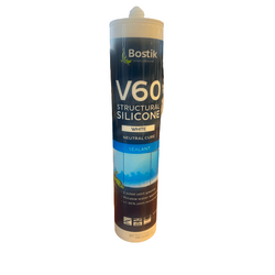 V60 White Silicone Sealant Non Acetic 300gm Tube