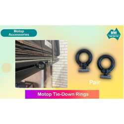 Motop Tie-Down Rings/Pair