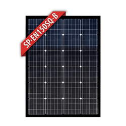 Enerdrive Solar Panel 150W Mono Squat Black Frame