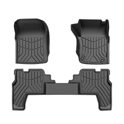 3D Floor Mats For Toyota Landcruiser 79 Series 2012 - 2024 GXL Dual Cab