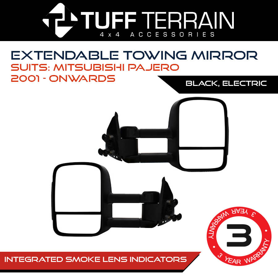 pajero towing mirrors