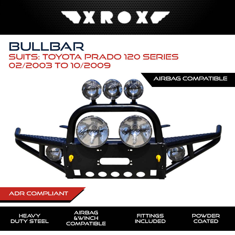 xrox bullbar prado 120