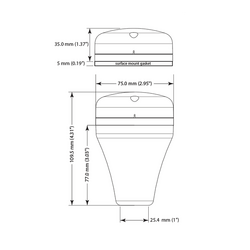 Lowrance POINT-1 GPS Antenna