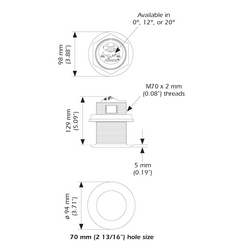 Airmar XSONIC Airmar SS75H (0°)