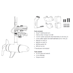 Lowrance Scout + Scout wide bracket