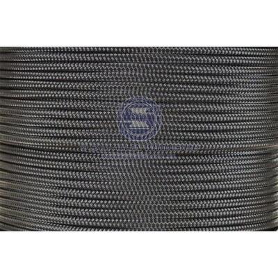 Polyester Double Braid 12mm x 100m SoLid Black made in Australian