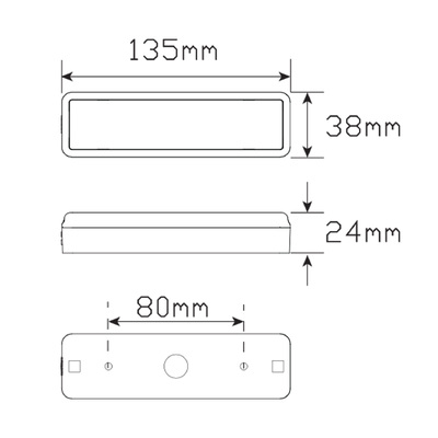 Front Indicator/Position 135CAT124