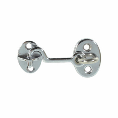 Marine Town Hook Cabin Chrome Brass 100mm