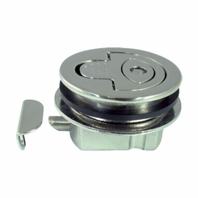 Marine Town Waterproof Flush Slam Latch Round W/Lock