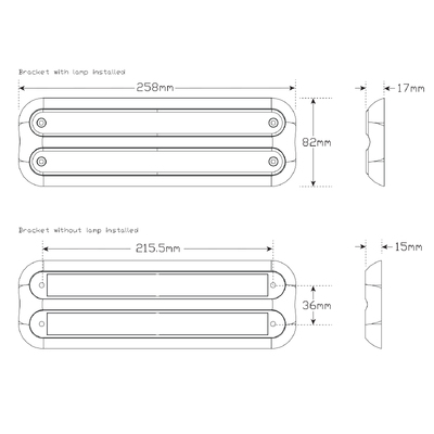 Combination Lamps 235BAR12