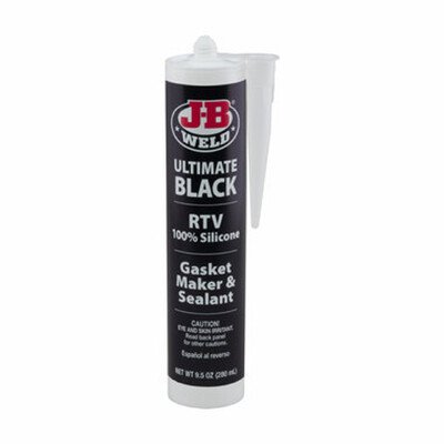 J-B Weld Rtv Ultimate Black Silicone Cartridge 280ml