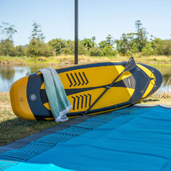 Stand-Up 10'6" Inflatable Paddle Board - Black/Yellow