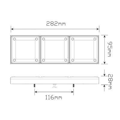 Combination Lamps 280ARRM