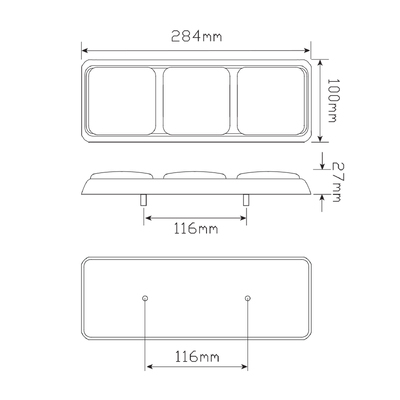 Combination Lamps 282ARRM