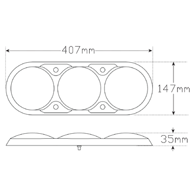 Combination Lamps 407BARR