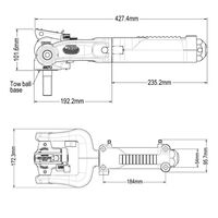 ARK XO Extreme Off Road Coupling 3.5 Tonne