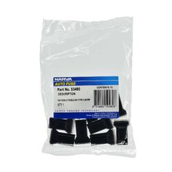 Narva 80 Amp Black Mini Female Fusible Link - Plug In (Box Of 10)