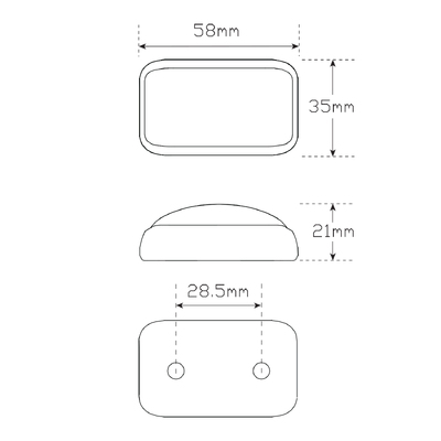 Truck Harness Lighting 58ARMCSB