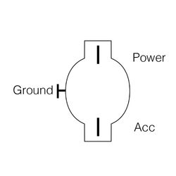 Narva Illuminated Off/On Push/Pull Switch With Red LED