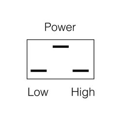 Narva On/On Push/Push Dipper Switch (Gm)