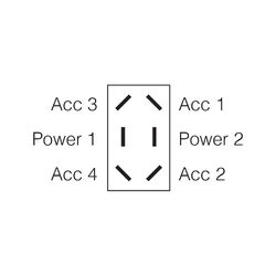 Narva On/Off/On Heavy-Duty Toggle Switch