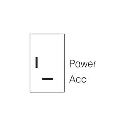 Narva Off/Momentary (On) Toggle Switch