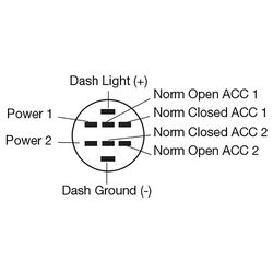 Narva Off/On LED Push Button Switch (Blue) (Blister Pack Of 1)