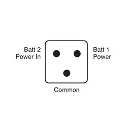 Narva Battery Master Switch Rotary Style With 4 Positions