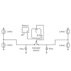 Narva 24 Volt 2 Pin LED Electronic Flasher