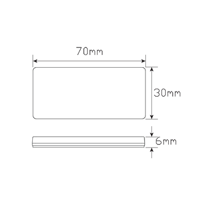 Reflex Reflectors 7030W-50