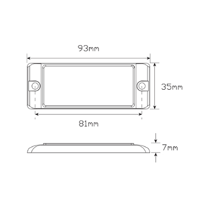 Reflex Reflectors 7035AB