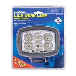 Narva 9-64V LED Work Lamp Flood Beam - 6000 Lumens