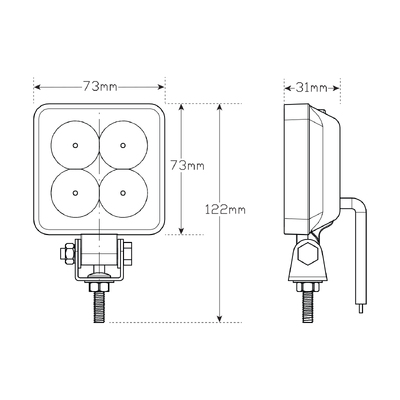 Reversing Lamps 7312BM