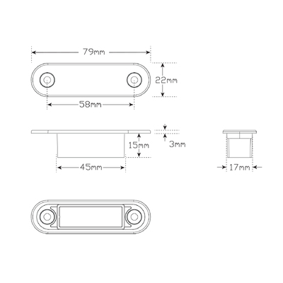 Truck Harness Lighting 7922WMCSB