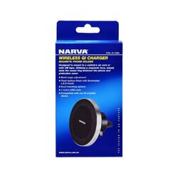 Narva Wireless Charging Magnetic Phone Holder (Blister Pack Of 1)