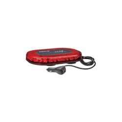 Narva 12/24V Aeromax Mini Led Bar Flange Base (Red Lens)