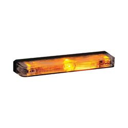 Narva 12/24 Volt Led Warning Lamp (Amber) 3 x 1W Leds With 12 Flash Patterns