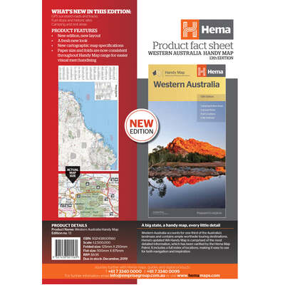 Western Australia Handy Map