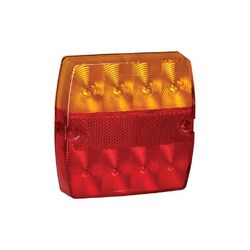 Narva 12V Model 34 Led Slimline Stop/Tail Direction Indicator Lamp (Square) 0.5 Cable (10 Pack)