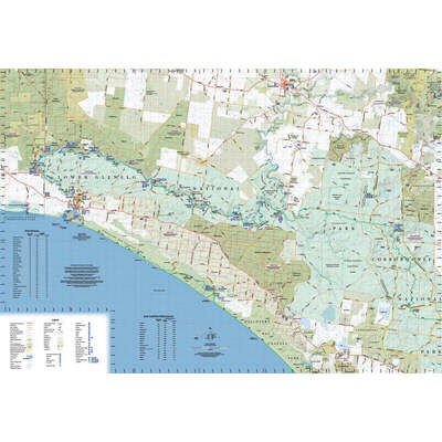 Great South West Walk & Lower Glenelg Map