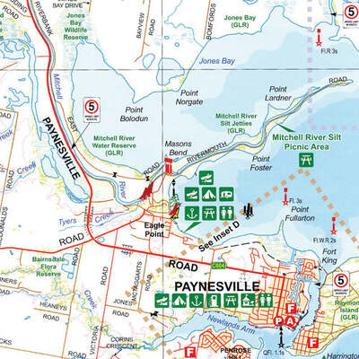 Gippsland Lakes Map