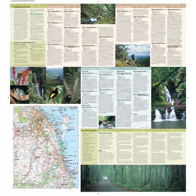 Lamington National Park Map