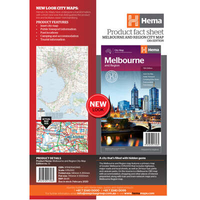 Melbourne & Region Map