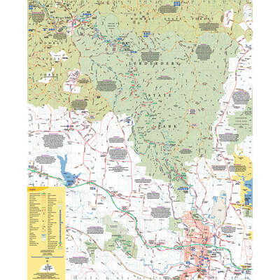 Lerderderg & Werribee Gorges Map Guide