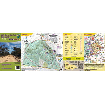 Little Desert National Park & Mt Arapiles Map Guide