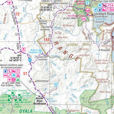 Cape York Supermap - 1000x1430 - Laminated