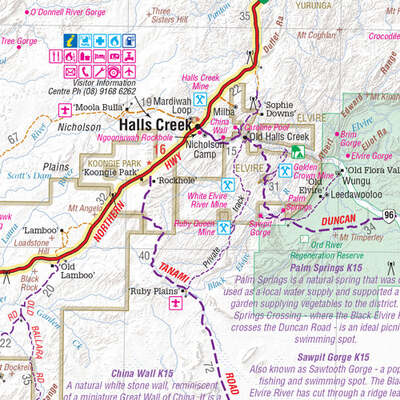 Kimberley Supermap - 1430x1000 - Laminated