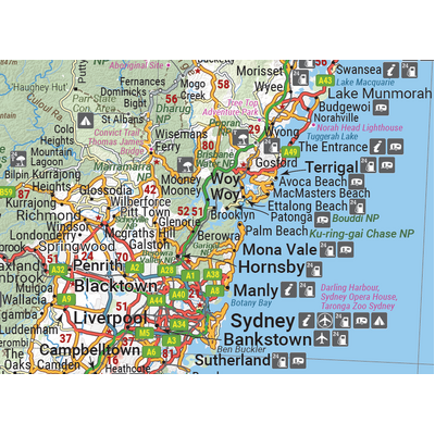 New South Wales State Supermap - 1430x1000 - Unlaminated