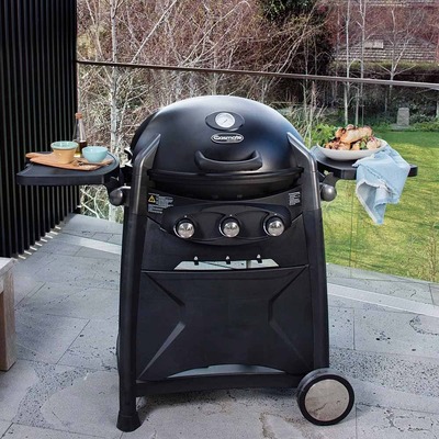 Gasmate Odyssey 3B Trolley Bbq - Black