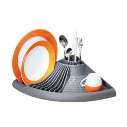 Wildtrak Dish Corner Rack With Drip Tray 49X34X9Cm